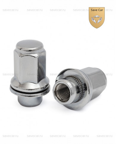 N051/34721 Гайка M12x1,20х47мм CH21 хром,пресс шайба купить недорог...